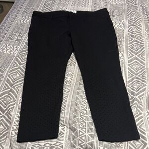 Black Cropped Pants